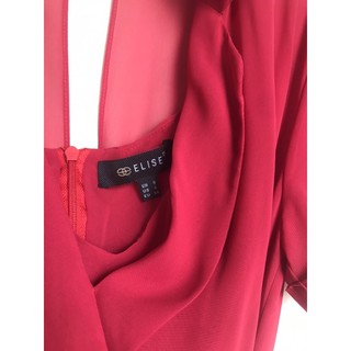 Đầm đỏ Elise Sz M
