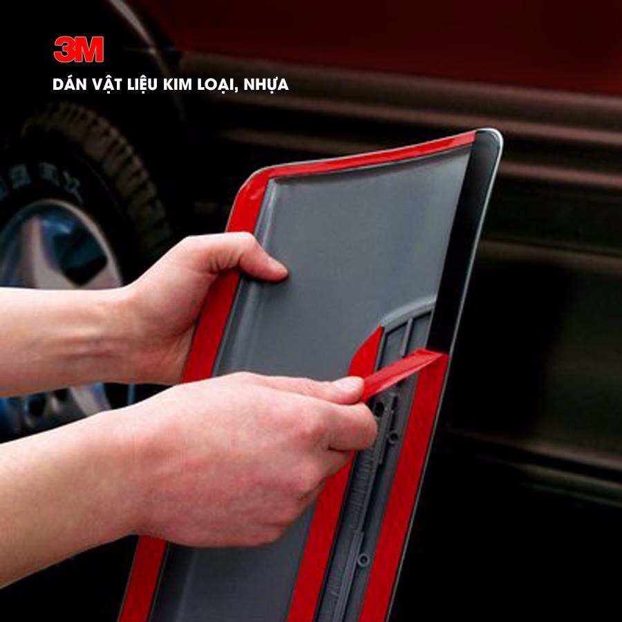 Băng dính hai mặt chính hãng 3M dán phụ kiện ô tô