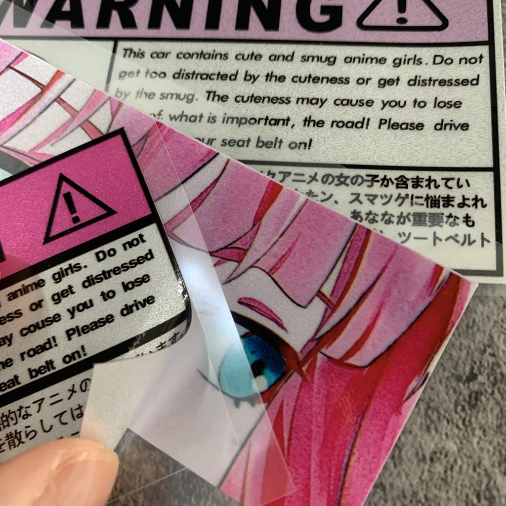 Miếng Dán Phản Quang Họa Tiết Đôi Mắt Hoạt Hình Chống Thấm Nước Trang Trí Xe Hơi