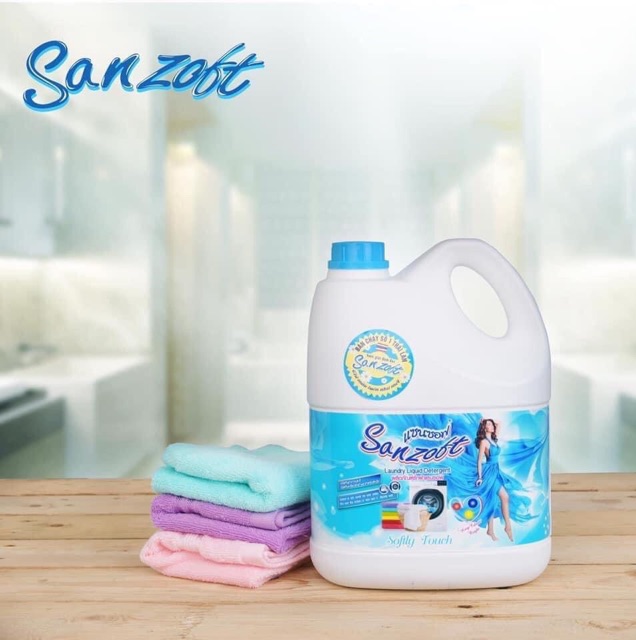 Nước giặt Sanzoft bán chạy số 1 Thái Lan