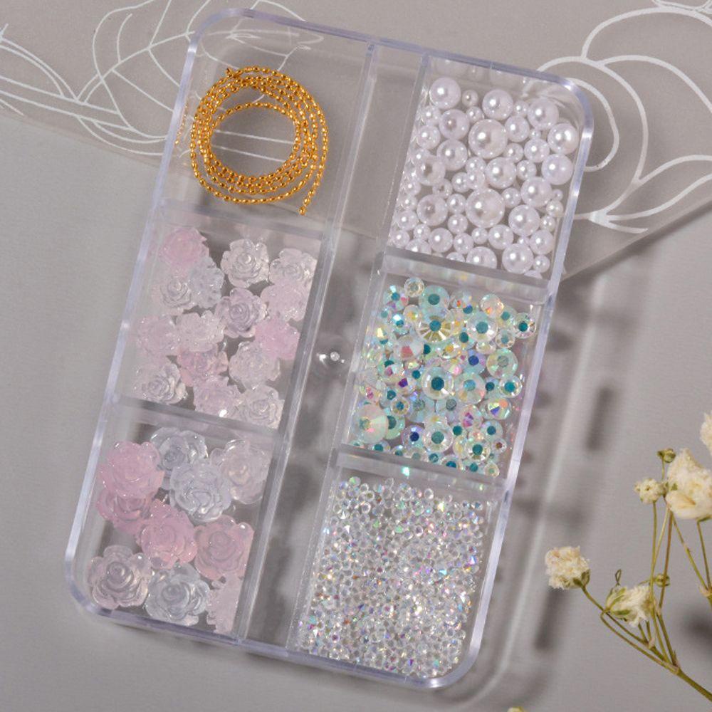 Hạt Thép Trang Trí Móng Tay Nghệ Thuật Phong Cách Hàn Quốc