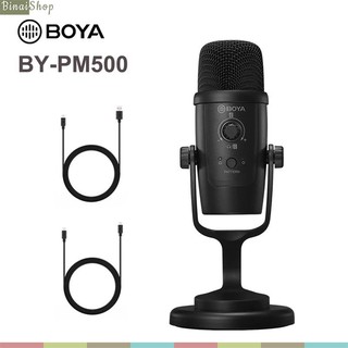 Boya BY-PM500 USB - Micro Condenser Thu Âm Cho Máy Tính, Điện Thoại