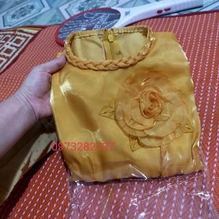 áo dài thiết kế chất tơ 4 tà