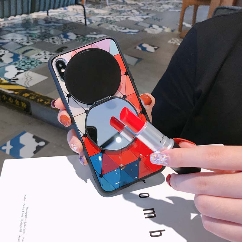 Ốp Điện Thoại Tráng Gương Họa Tiết Lá Vàng Lấp Lánh Kèm Dây Đeo Cho Redmi Note 11 Pro