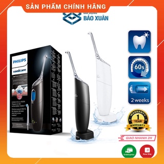 [SIÊU SALE] Máy tăm nước PHILIPS Sonicare Airfloss HX8438 Máy tăm nước không dây, Nhập Đức, BH 12 Tháng