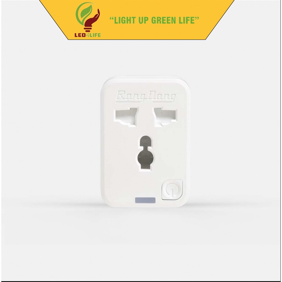 ĐUI ĐÈN CẢM BIẾN hồng ngoại RẠNG ĐÔNG E27 300W, tự động bật tắt đèn khi có chuyển động BH 1 năm