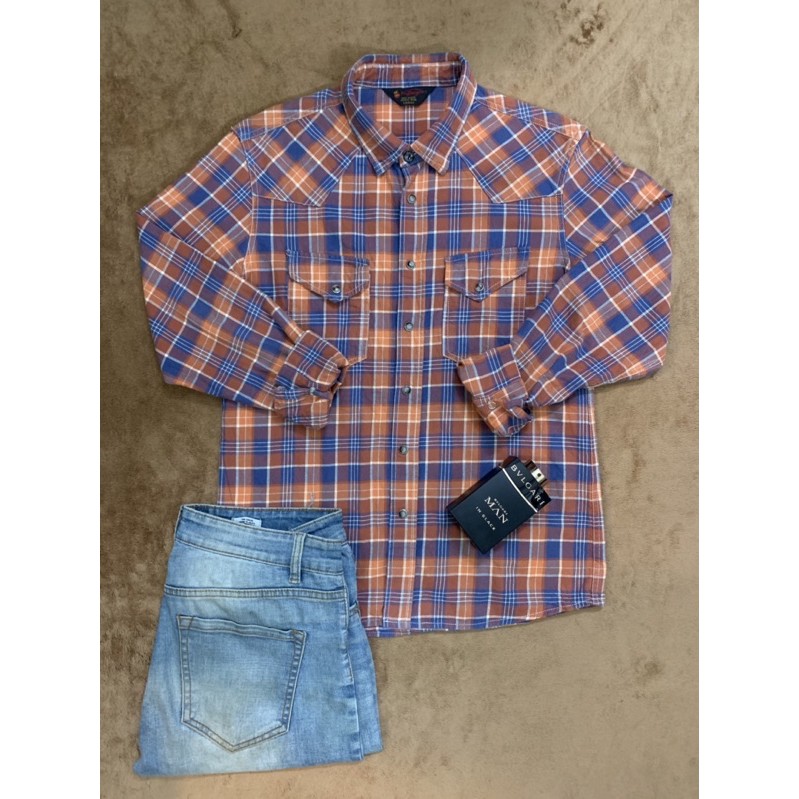 Áo Sơ mi flannel caro 2hand, Áo Sơ Mi Ca rô - Sơ mi Caro chọn Size, chọn Màu | BigBuy360 - bigbuy360.vn