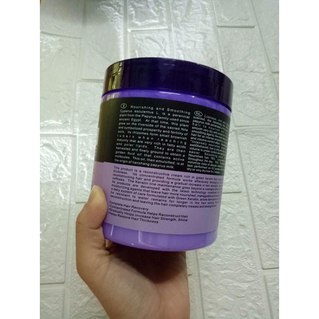 DẦU HẤP Ủ TÓC KERATIN màu tím HÀN QUỐC 1000ML | BigBuy360 - bigbuy360.vn
