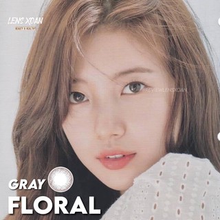 ÁP TRÒNG FLORAL GRAY (XÁM ĐẬM)