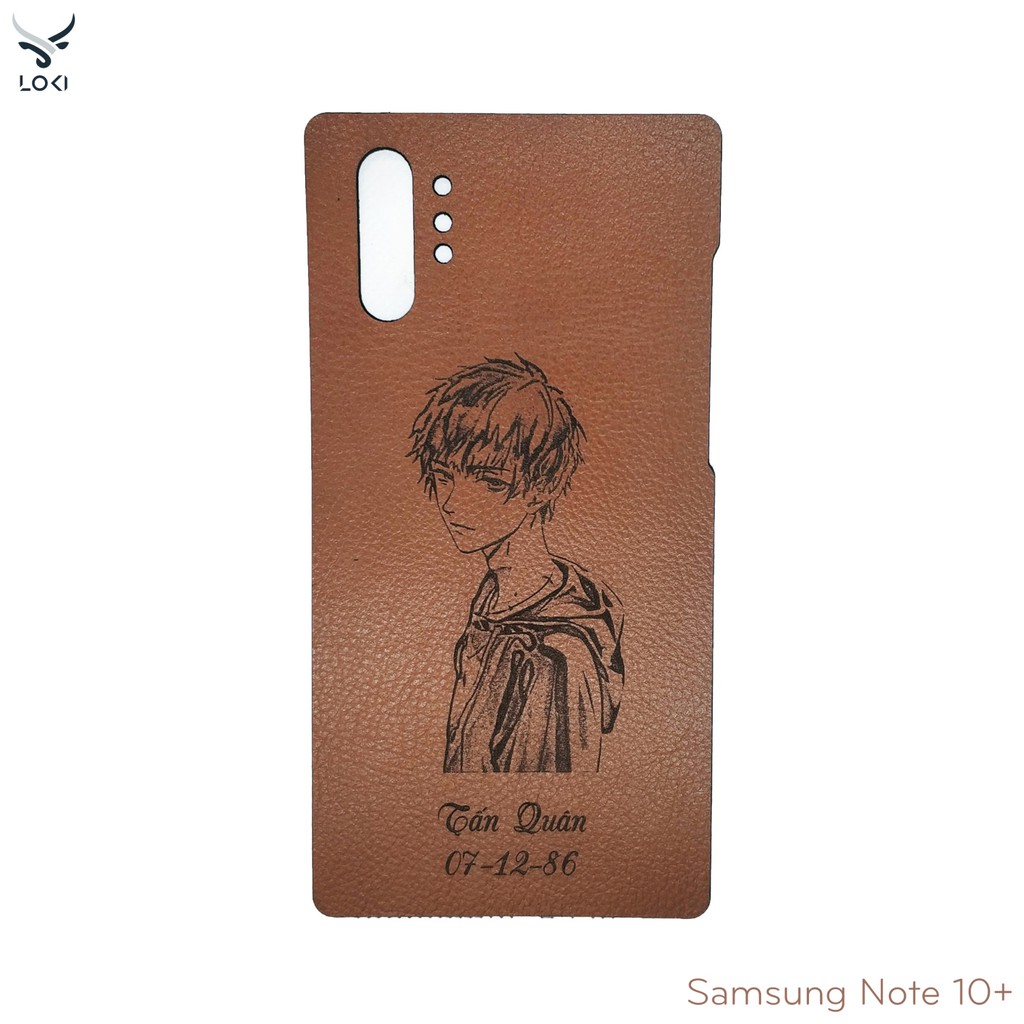 Dán da Samsung Note 10 10Plus theo yêu cầu