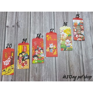 Combo 1000 Lì Xì Tân Sửu 2021 mới nhất ( Có Tặng Kèm Túi Bóng)