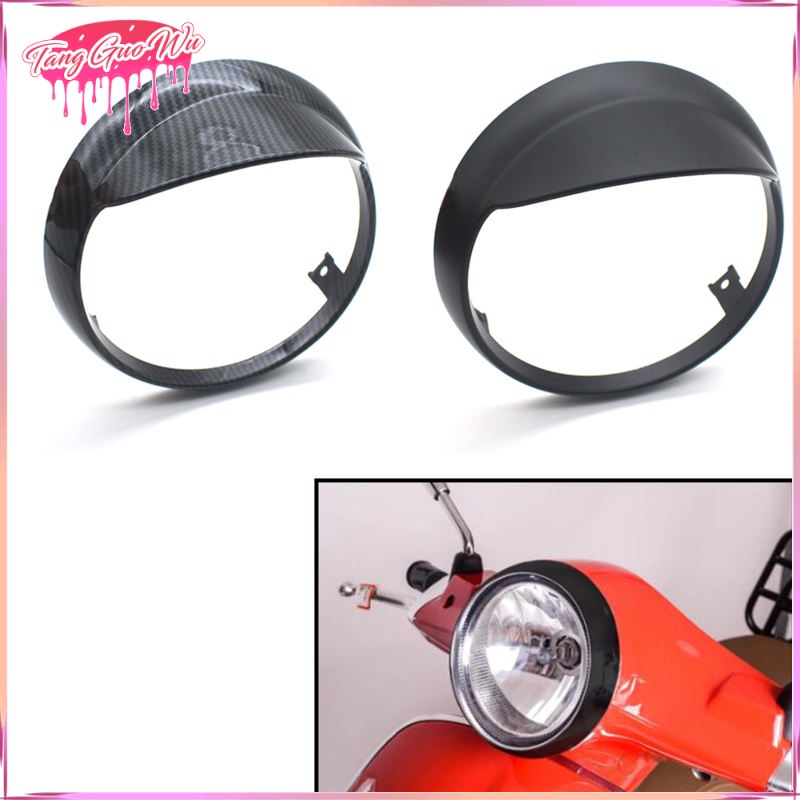 Khung Viền Đèn Pha Cho Xe Máy Vespa Primavera, Dễ Lắp Đặt