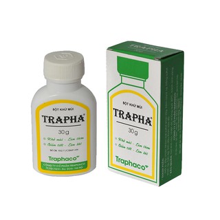 Bột khử mùi Trapha 30g khử mùi và kiểm soát mồ hôi