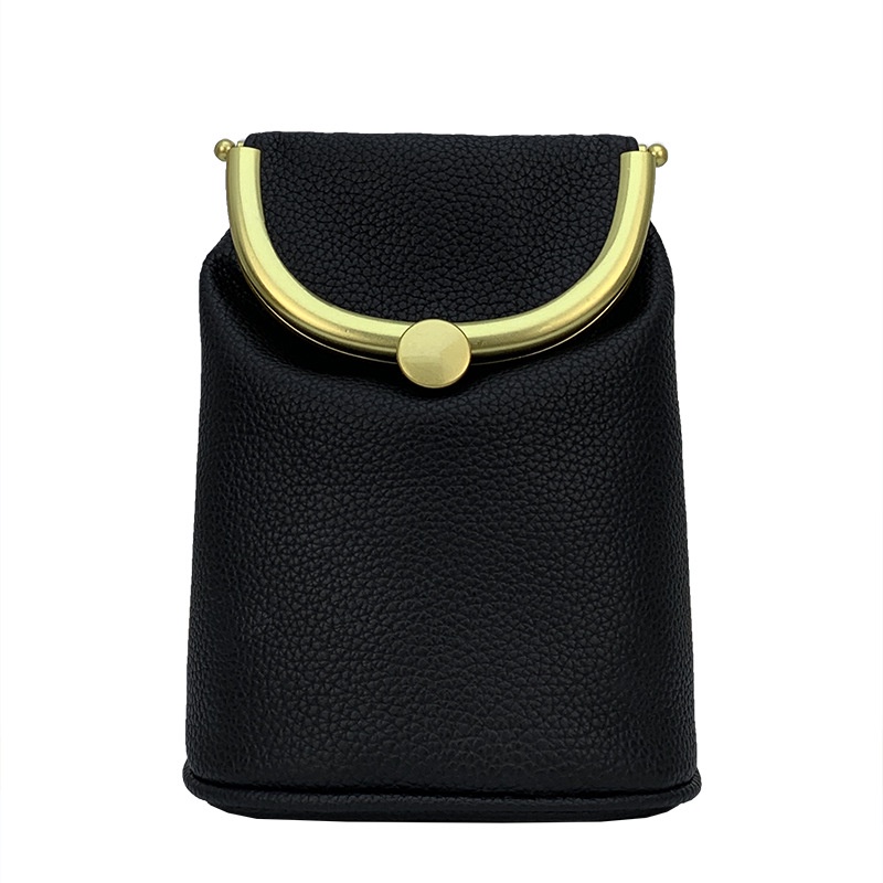 Túi đeo chéo mini đựng điện thoại phối dây xích thời trang 2021 mới