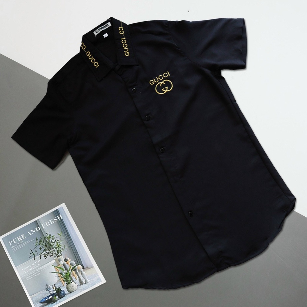 Áo sơ mi nam tay ngắn phổi kiểu BBR đẹp vải mịn mẫu mới,form chuẩn,sang trọng- AHFASHION