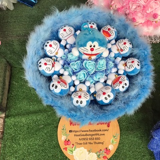 Hoa Đôremon vui vẻ