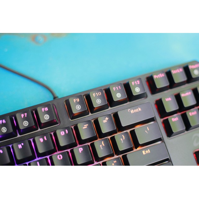 Bàn Phím Cơ Gaming DAREU EK87 Black (MULTI-LED, Blue/ Brown/ Red D switch) - Hàng Chính Hãng