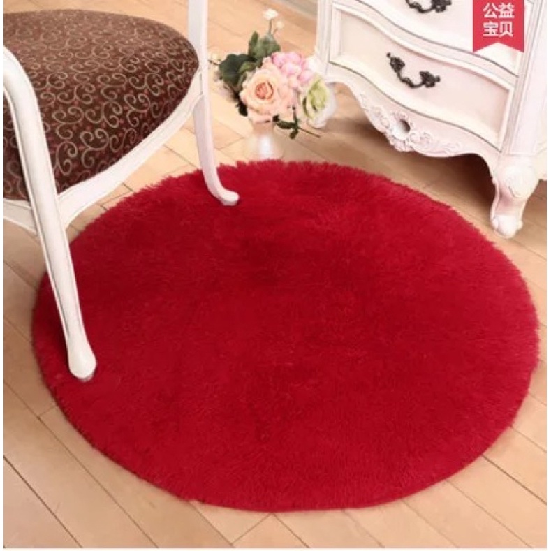 THẢM LÔNG TRÒN 80*80cm