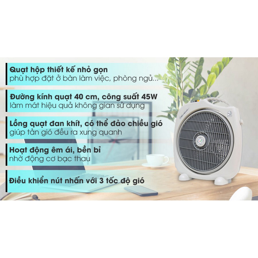 Quạt hộp Asia F16001