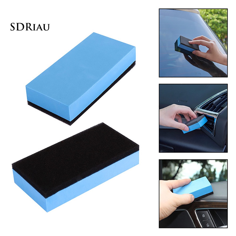 Set 10 Miếng Bọt Biển Mini Lau Chùi Xe Hơi