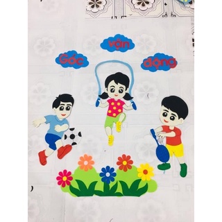 Tranh góc mầm non