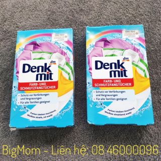 GIẤY CHỐNG PHAI MÀU QUẦN ÁO KHI GIẶT DENKMIT