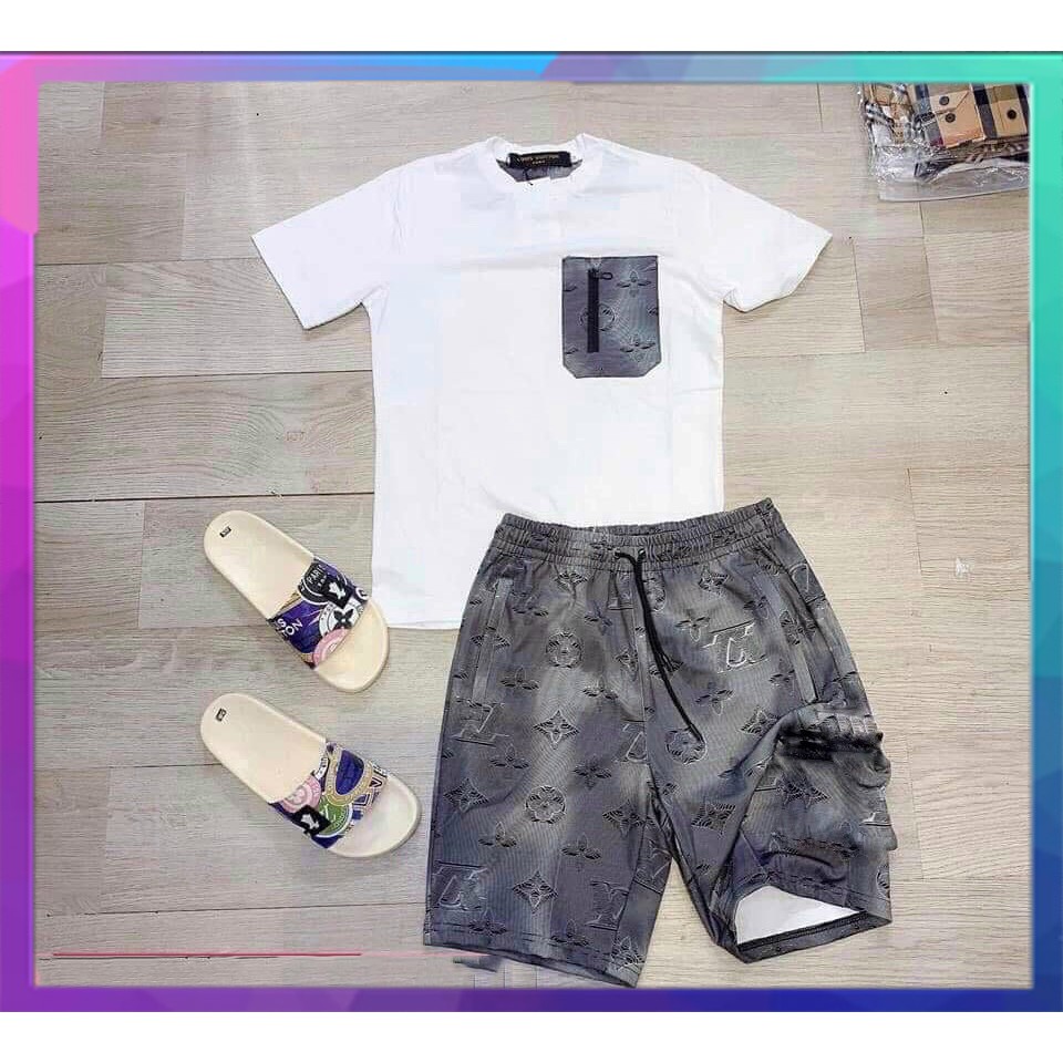 Bộ Hè Nam, Bộ Thể Thao Nam Chất Liệu Thun Lanh Co Dan 4 chiều Mã Sản Phẩm - BN258 - TrongTanFashion | BigBuy360 - bigbuy360.vn