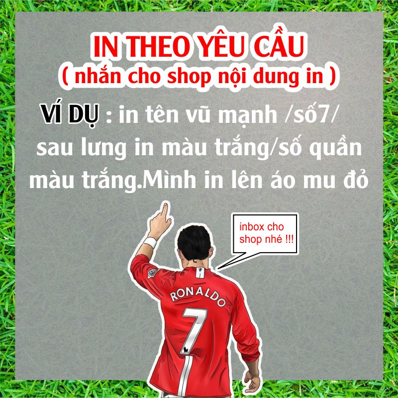 In tên áo bóng đá chuẩn thi đấu dễ dàng tại nhà bằng bàn ủi , bộ tên số đá banh.