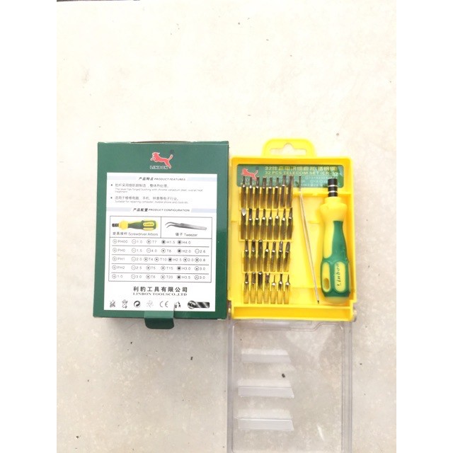 BỘ MŨI VÍT 32 MŨI LINBON