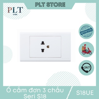 Ổ cắm đơn 3 chấu 16a sino s18ue dòng s18