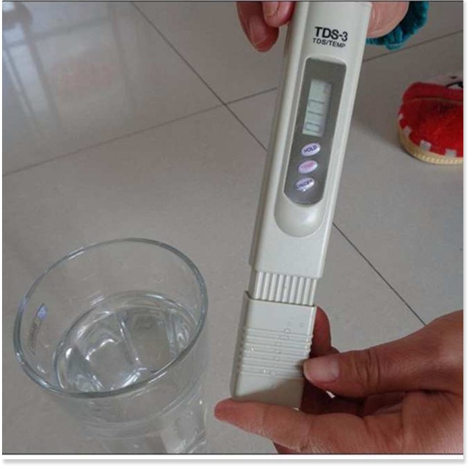 (Thuốc Thủy Sản) Máy đo độ sạch của nước- Bút thử nước- Tds 3 - dụng cụ thiết yếu cho mọi gia đình