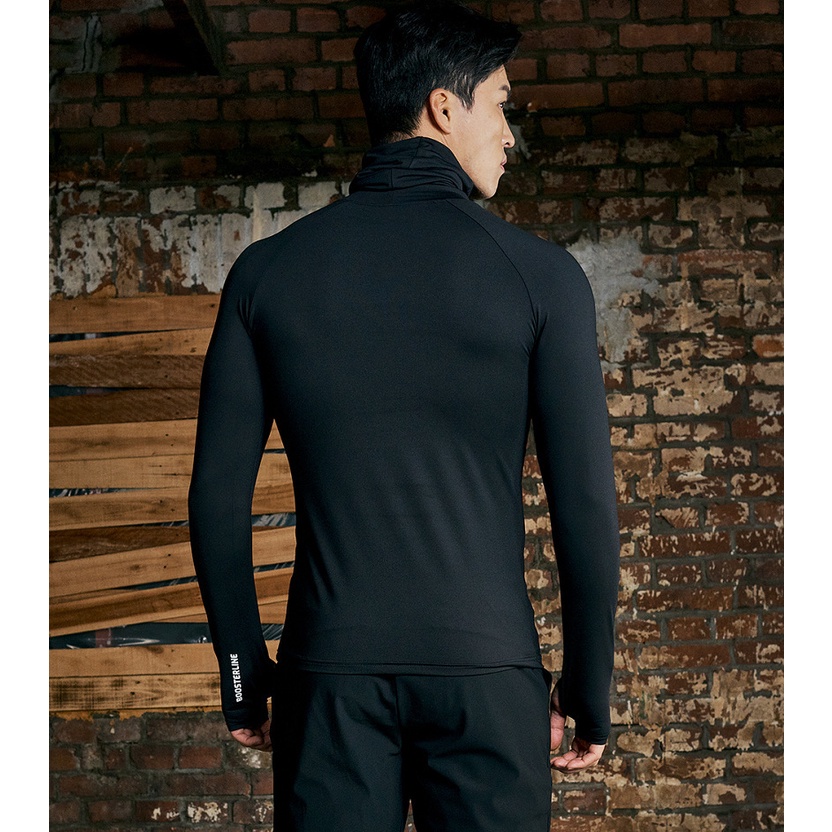 [GYMen]  Áo Thun Tay Dài Phối Lưới Thoáng Khí Nhanh Khô Thời Trang Cho Nam