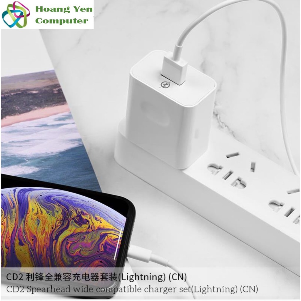 Cốc Sạc Nhanh Borofone CD2 25W Sạc Nhanh QC3.0 VOOC - BH 1 Năm Chính Hãng