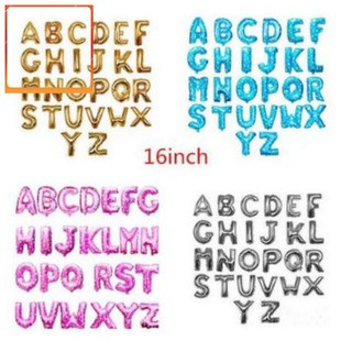 [Rẻ Vô Đich] Bóng chữ lẻ ghép thành tên theo yêu cầu 4k/chữ cái size 40cm