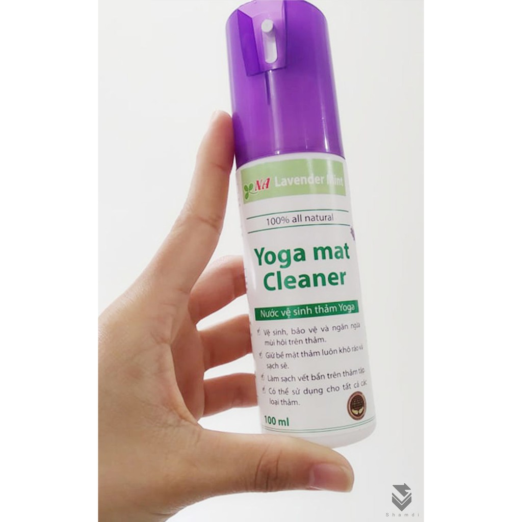 NƯỚC VỆ SINH THẢM YOGA TOPBODY HƯƠNG LAVENDER 100ml-CLEAR01