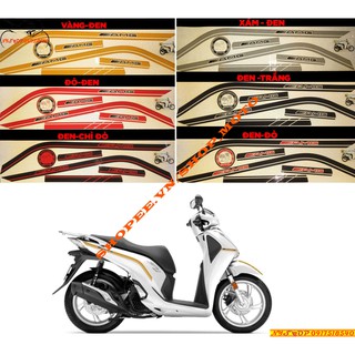 💥TEM PHẢN QUANG AMG cho SH 2010-2019💥