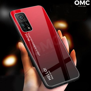 Ốp Lưng Kính Màu Theo Nhiệt Độ Cho Xiaomi Mi 10t Pro 5g / 10t 5g