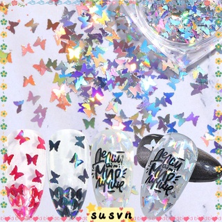 Sequin bằng acrylic hình 3D màu ánh kim trang trí móng tay