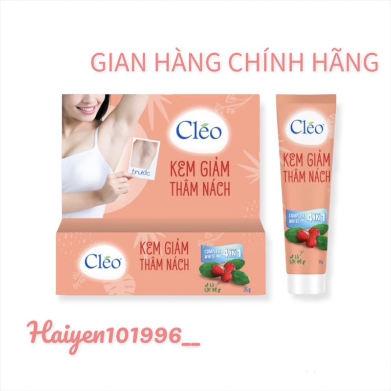 Kem Giảm Thâm Nách Cleo 35g