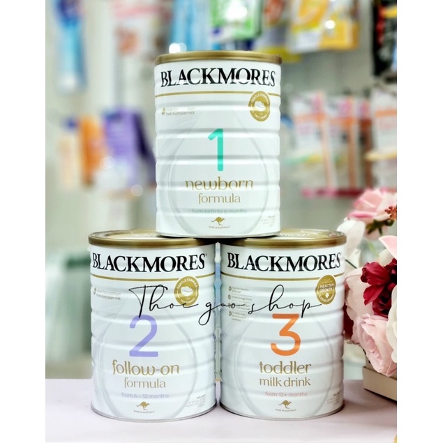 Sữa Blackmores đủ số chuẩn Úc