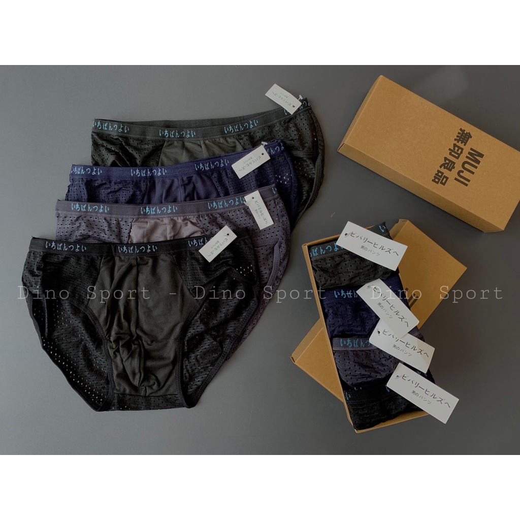 Quần Lót Nam Tam Giác Thun Lạnh