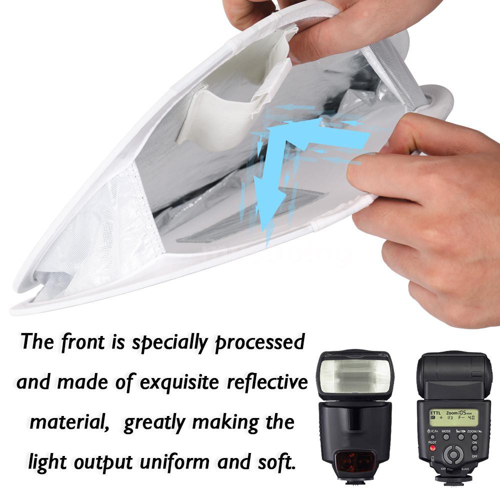 Túi hắt sáng đèn flash mini 12 inch cho máy chụp ảnh đa năng tiện dụng
