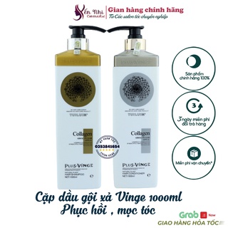 Vinge dầu gội vinge collagen phục hồi hư tổn và bảo vệ hạt màu dầu gội giảm rụng tóc vinge, mỹ phẩm tóc yến nhi DG24