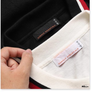 FREE Siêu Real- Áo polo len NOMOUS ESSENTIALS Striped Logo (160 Store) -A12d