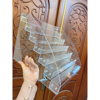 Kệ Mica Trưng Bày Sơn 7 Tầng chuyên dụng ngành Nails