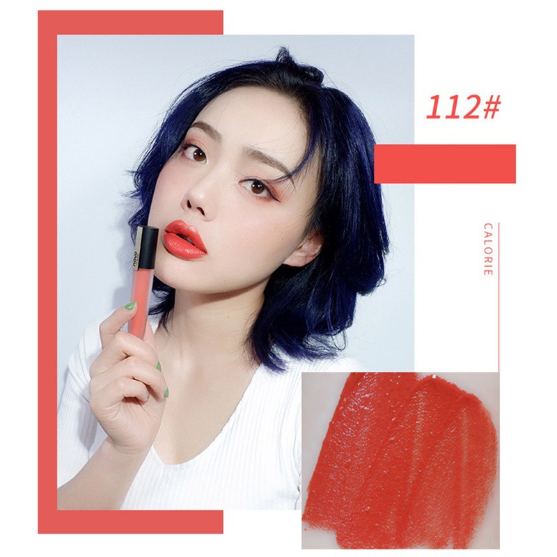 [Hàng mới về] Son môi màu lì dưỡng ẩm lâu trôi trang điểm chuyên dụng