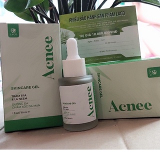 Gel dưỡng da mụn LACO Skincare Acnee [ Laco Tràm chà $ lá Neem ]
