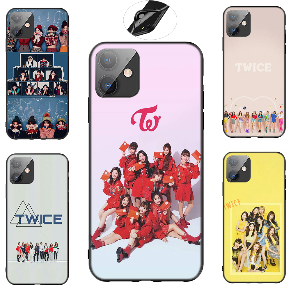 iPhone XR X Xs Max 7 8 6s 6 Plus 7+ 8+ 5 5s SE 2020 Casing Soft Case 94SF TWICE K POP Girl mobile phone case