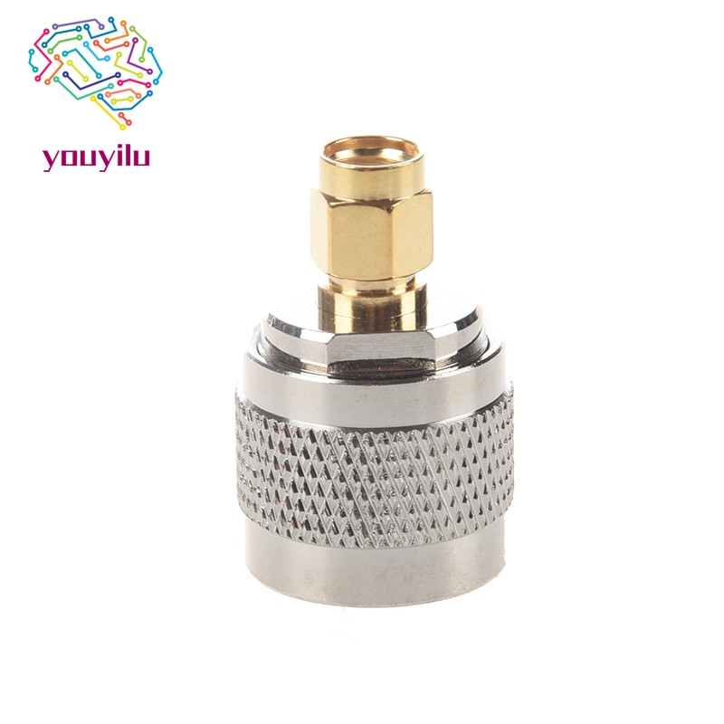 N Type to RP-SMA Male Plug Adapter Coaxial Cable Connector