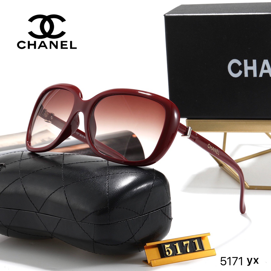 Chanel_ Kính râm 2021 Thời trang Hàn Quốc mới Kính râm phân cực nam và nữ Cặp đôi hợp thời trang Du lịch ngoài trời Kính râm lái xe thời trang Ngôi sao đường phố Chụp ảnh Wild Anti-UV Kính râm